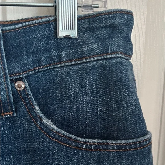 Chico's So Slimming Anke Jeans with Frayed Hem - Picture 3 of 7